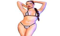 CHILIROSE CR 4660 BIKINI PLATEADO S M