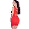 CHILIROSE CR 4622 VESTIDO ROJO S M