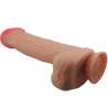 PRETTY LOVE SLIDING SKIN SERIES DILDO REALiSTICO CON VENTOSA PIEL DESLIZANTE 26 CM
