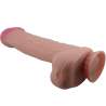 PRETTY LOVE SLIDING SKIN SERIES DILDO REALiSTICO CON VENTOSA PIEL DESLIZANTE MORENO 26 CM