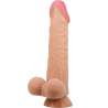 PRETTY LOVE SLIDING SKIN SERIES DILDO REALiSTICO CON VENTOSA PIEL DESLIZANTE 24 CM