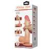 PRETTY LOVE SLIDING SKIN SERIES DILDO REALiSTICO CON VENTOSA PIEL DESLIZANTE 218 CM
