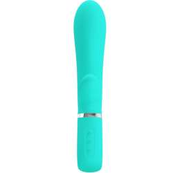 PRETTY LOVE THOMAS VIBRADOR PUNTO G MULTIFUNCIoN VERDE AGUA