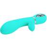PRETTY LOVE THOMAS VIBRADOR PUNTO G MULTIFUNCIoN VERDE AGUA