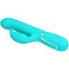 PRETTY LOVE VIBRADOR COALE RABBIT PERLAS VERDE AGUA