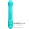 PRETTY LOVE VIBRADOR COALE RABBIT PERLAS VERDE AGUA