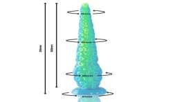 EPIC SCYLLA DILDO TENTaCULO FINO FLUORESCENTE TAMANO GRANDE