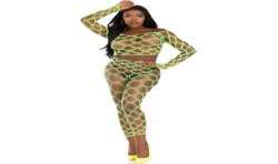 LEG AVENUE TOP LEGGINS HARDCORE VERDE