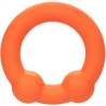 CALIFORNIA EXOTICS ALPHA ANILLO DOBLE BOLA NARANJA