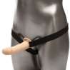CALIFORNIA EXOTICS PERFORMANCE MAXX EXTENSIoN REALISTA CON ARNeS PIEL CLARO