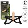 CALIFORNIA EXOTICS PERFORMANCE MAXX EXTENSIoN REALISTA CON ARNeS PIEL CLARO