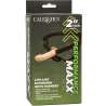 CALIFORNIA EXOTICS PERFORMANCE MAXX EXTENSIoN REALISTA CON ARNeS PIEL CLARO
