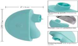 CALIFORNIA EXOTICS OVATION RAVE ESTIMULADOR VERDE AGUA