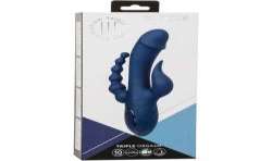 CALIFORNIA EXOTICS VIBRADOR TRIPLE ORGASM AZUL