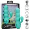 CALIFORNIA EXOTICS DEL MAR DIVA VIBRADOR RABBIT VERDE AGUA BY CALIFORNIA DREAMING