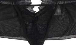 SUBBLIME TEDDY CUELLO HALTER ESPALDA DESCUBIERTA ENCAJE NEGRO S M