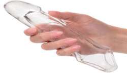 CALIFORNIA EXOTICS PERFORMANCE MAXX EXTENSIoN CLARA 65 TRANSPARENTE