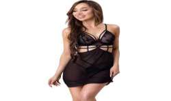 LIVCO CORSETTI FASHION GIANELLA LC 20205 SET BABYDOLL TANGA S M