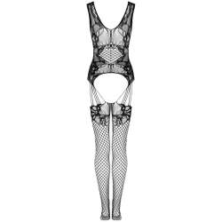 LIVCO CORSETTI FASHION JULOVE BODYSTOCKING NEGRO TALLA uNICA