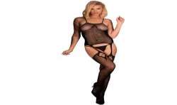 LIVCO CORSETTI FASHION AMRIN BODYSTOCKING NEGRO TALLA uNICA