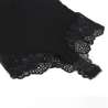 SUBBLIME TEDDY DETALLE ENCAJE FLORAL NEGRO S M