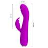 PRETTY LOVE RACHEL VIBRADOR RECARGABLE CON SUCCIONADOR MORADO