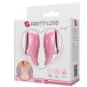 PRETTY LOVE LEAF PINZAS VIBRATORIAS PARA PEZONES ROSA