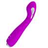 PRETTY LOVE HECTOR VIBRADOR ELECTROSHOCK RECARGABLE IMPERMEABLE MORADO