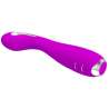 PRETTY LOVE HECTOR VIBRADOR ELECTROSHOCK RECARGABLE IMPERMEABLE MORADO