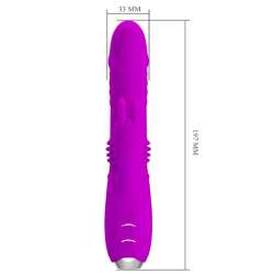 PRETTY LOVE DOROTHY VIBRADOR CONEJO RECARGABLE MORADO