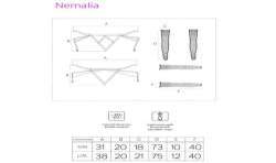 LIVCO CORSETTI FASHION NEMALIA SET LIGUERO MEDIAS GUANTES NEGRO