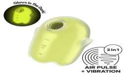 SATISFYER GLOWING GHOST AIR PULSE VIBRADOR AMARILLO