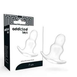 ADDICTED TOYS DILATADOR ANAL PEQUENO 7 CM TRANSPARENTE