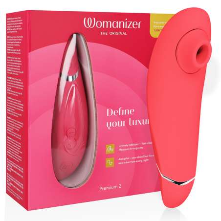 WOMANIZER PREMIUM 2 ESTIMULADOR DE CLiTORIS FRAMBUESA