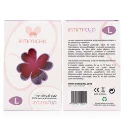 INTIMICHIC COPA MENSTRUAL SILICONA MEDICA TALLA L