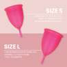 INTIMICHIC COPA MENSTRUAL SILICONA MEDICA TALLA L