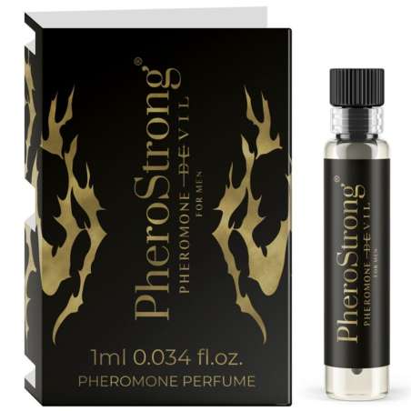 PHEROSTRONG PERFUME CON FEROMONAS DEVIL PARA HOMBRE 1 ML