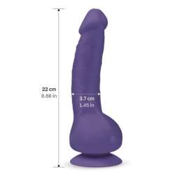 G VIBE GREAL 2 VIBRADOR REALISTICO VIOLETA