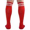 MACHO CALCETINES LARGOS TALLA UNICA ROJO