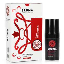BRUMA VIBRADOR LiQUIDO ULTRA DESLIZANTE FRESA 15 ML