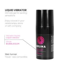 BRUMA VIBRADOR LiQUIDO ULTRA DESLIZANTE CHICLE 15 ML