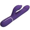 PRETTY LOVE ZALIN VIBRADOR RABBIT PERLAS 4 EN 1 MORADO