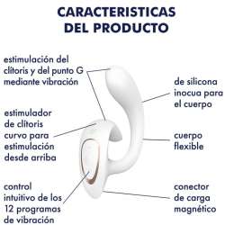 SATISFYER G FOR GODDESS 1 VIBRADOR RABBIT BLANCO