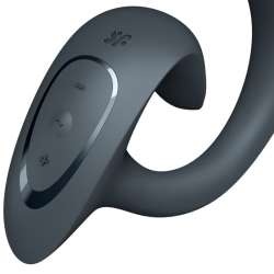 SATISFYER G FOR GODDESS 1 VIBRADOR RABBIT GRIS OSCURO