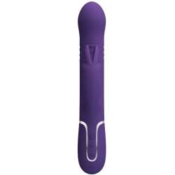 PRETTY LOVE COALE VIBRADOR RABBIT 4 EN 1 MORADO