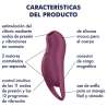 SATISFYER POCKET PRO 1 ESTIMULADOR CLiTORIS GRANATE
