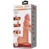 PRETTY LOVE SLIDING SKIN SERIES DILDO REALiSTICO CON VENTOSA PIEL DESLIZANTE MULATO 234 CM