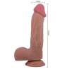 PRETTY LOVE SLIDING SKIN SERIES DILDO REALiSTICO CON VENTOSA PIEL DESLIZANTE MULATO 234 CM