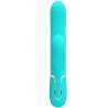 PRETTY LOVE PERLITA VIBRADOR PUNTO G 3 EN 1 MULTIFUNCIoN VERDE AGUA