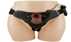 PRETTY LOVE MARION HARNESS BRIEFS UNIVERSAL CON DILDO VIBRACIoN 19 CM MULATO